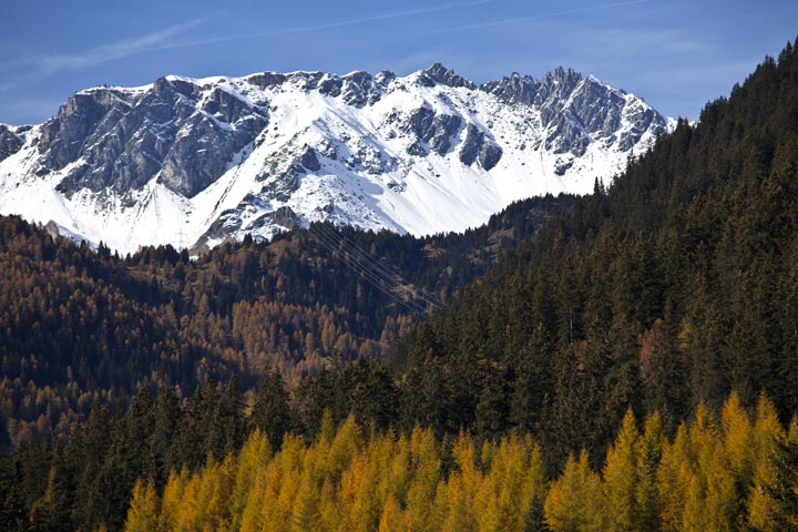 herbst-schneeberge